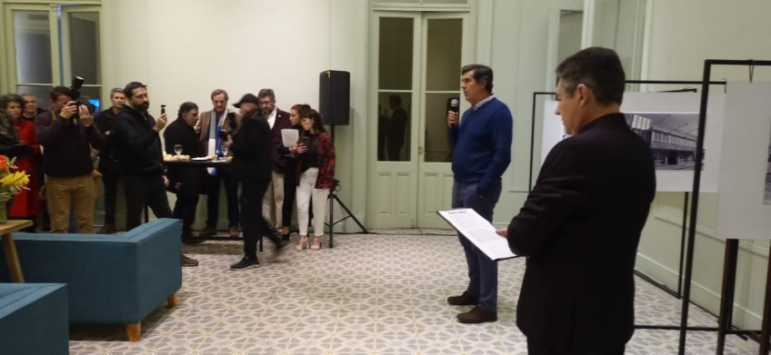 La Cámara Empresaria inauguró el Salón Verde y presentó el libro de los 100 años